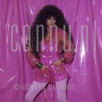 Penney de Jager (Date Uknown) at studio in Amsterdam.

[keywords]Posed, Half Length, Eyecontact, Plastic[/keywords]